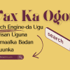Search engine-da ugu caansan uguna isticmaalka badan adduunka